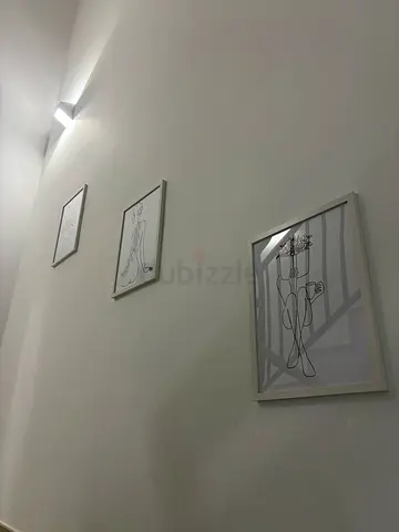 Set of 6 Minimalist Framed Line Art Prints