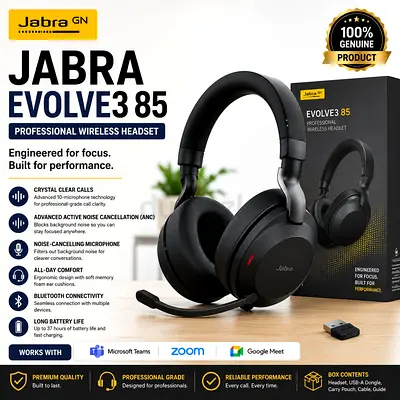 Jabra Evolve3 85 Brand New