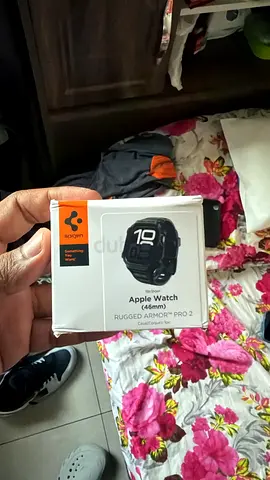 Spigen Apple Watch case rugged armor PRO 2 for 46mm black color