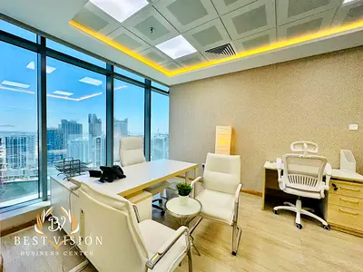 Price Starts from AED46,000 depends on the size and design of the office. Well-Furnished Offices | Canal Burj Khalifa View | Free Assistance