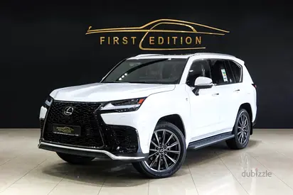 Lexus LX 600 F Sport 2023 | GCC Specs | 0km l AlFuttaim Warranty