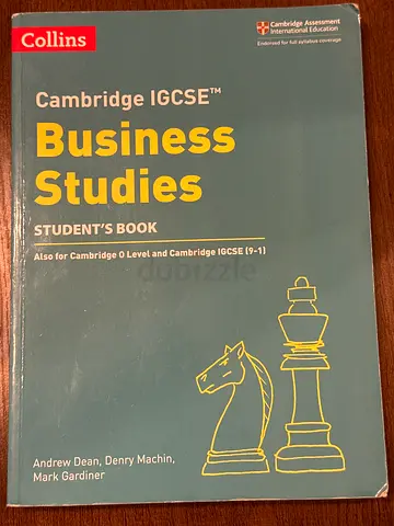 Cambridge IGCSE business studies book