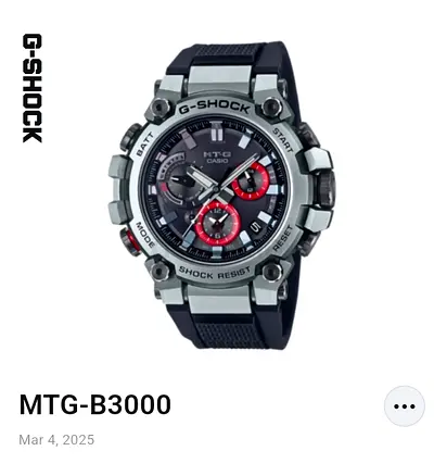Casio G-Shock MT-G Stainless Steel Watch