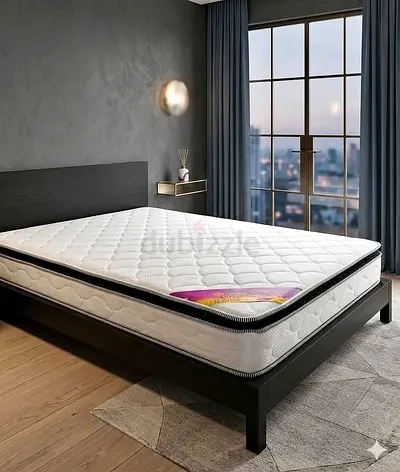 180x200cm King size mattress with top foam.  Same day delivery available