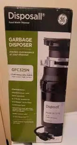 GE Disposall GFC325N Garbage Disposer - New in Box. Unused. AED 300 Only!