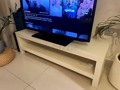 White IKEA TV Stand