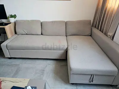 Sofa Bed with storage (Price negotiable)