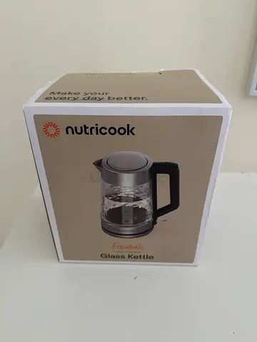 Nutricook Glass Electric Kettle - Brand New in Box