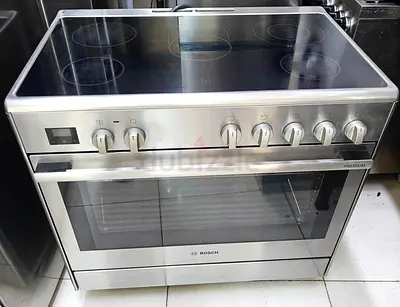 Bosch Stainless Steel Electric Range with Ceramic Hob and Oven
