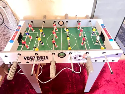 Compact Tabletop Foosball Table - Good Condition