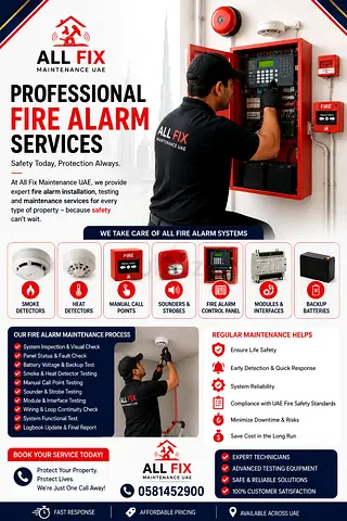 **Professional Fire Alarm Solutions in Dubai🔥