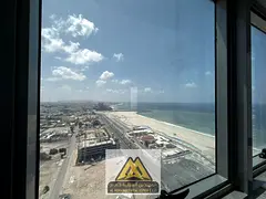 Grand Luxury 2BR Family Apartment For Rent | Corniche Towers, Ajman 1st Line Directly On The Sea | P