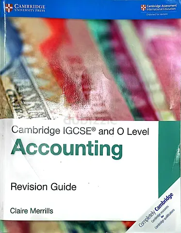 Cambridge IGCSE and O level Accounting Revision Guide