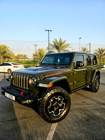 Jeep Wrangler Rubicon 2023 GCC Specs Olive Green