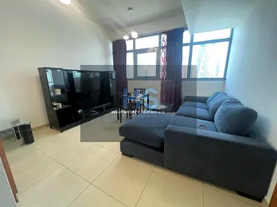 Furnished 1BR Apartment | Marina Residence B | Balcony & City View