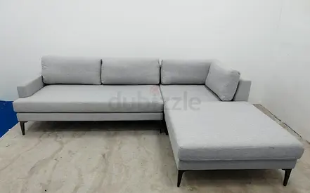 Expensive quality west elm sectional sofa