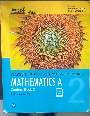 Pearson Edexcel IGCSE Mathematics A Student Book 2 – Excellent Condition