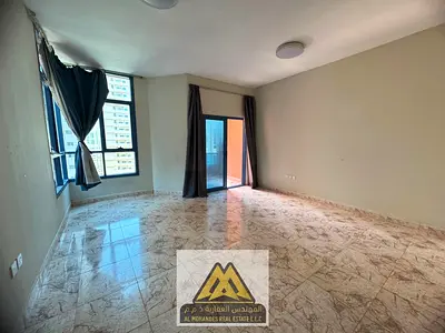 Two Bedroom Apartment for Annual Rent Extra Large Layout | Maid’s Room | 3 Bathrooms | 2 Balconies | Al Nuaimiya Towers, Ajman