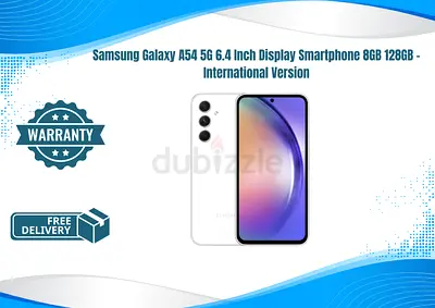 Samsung Galaxy A54 5G 6.4 Inch Display Smartphone 8GB 128GB - International Version