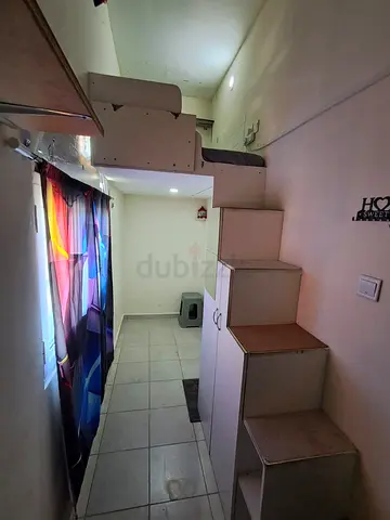 Fully furnished loft partition for 2ppl near the gardens metro