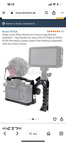 Sony smallrig for a7iii and a7iv and all above model