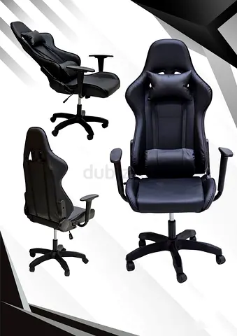Ergonomic Gaming Chair with Footrest  Adjustable