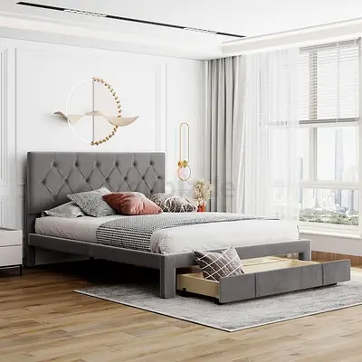 Brand New Luxury King Size Fully Customisable Bed