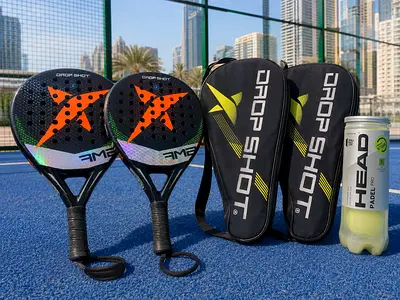 Padel Rackets Set – 2 Rackets + Covers
