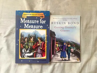 Shakespear for young readers and Ruskin Bond