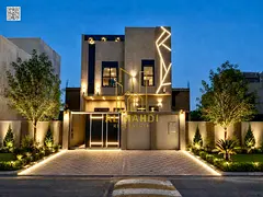 Own a two-story villa with a rooftop terrace and a large yard. European design, high-end finishing, 