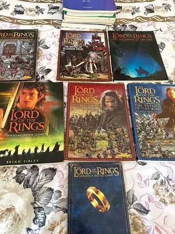 The Lord of the Rings Strategy Battle Game Rulebooks Collection