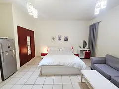 Beautiful Furnished Studio | With Balcony | Near Supermarkets and Restaurants | Pay Monthly or Yearl