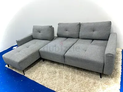 Like new condition home centre lshape sofa