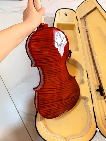 NEW Full-Size 4/4 solid woodViolin with Case and Bow - new Condition