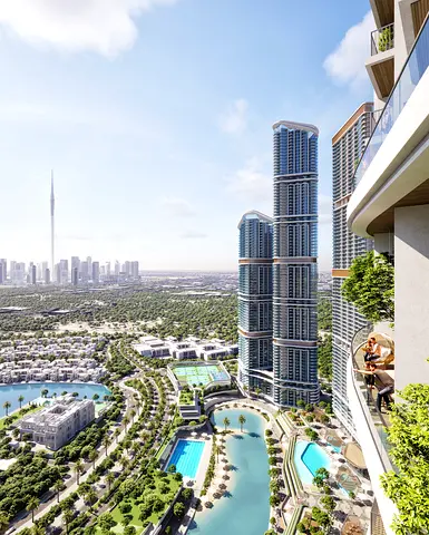 Discover elevated waterfront living in this stunning 2-bedroom apartment l 40/60 payment plan