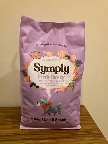 Symply fresh turkey new dog food, 2kg
