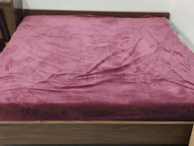 King size coat  with  bed