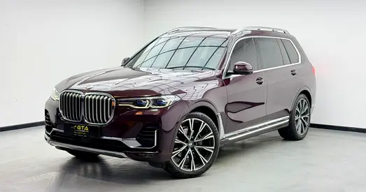 2020 BMW X7 xDrive40i Individual, Warranty, Full BMW Service History, 7 Seater, Fully Loaded, GCC