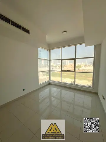 Studio for Annual Rent in Liwara 1, Ajman | Second Tenant & Panoramic View