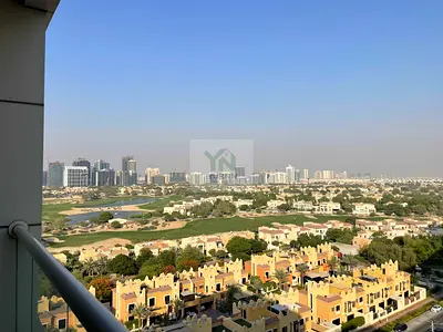 Vacant 1BR | Spacious Layout | Balcony | Golf View course view