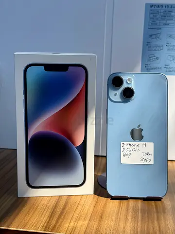 🔥 iPhone 14 256GB – Blue Color - With Box - TDRA Version 🔥