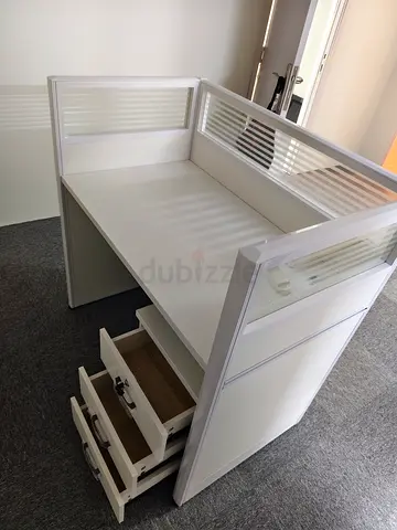 Brand New White Office Workstation For Sale