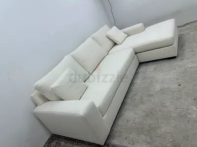 Pottery barn lshape sofa