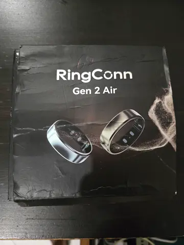 RingConn Gen 2 Air — Smart Sleep  Health Ring (boxed) Size 6