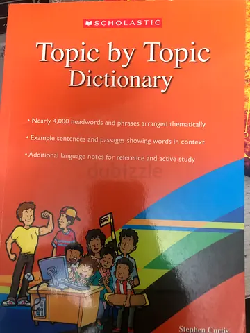 Topic by Topic dictionary for sale