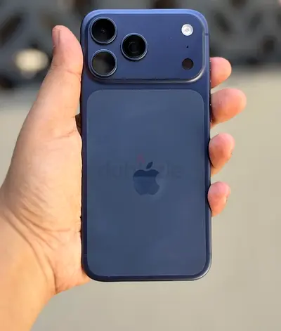17 pro max blue 256gb with free covers and screen protectors