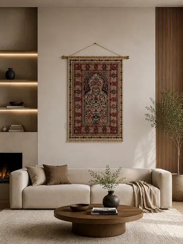 Beautiful Hand Made Hereke silk collectable  Rug