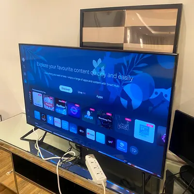 new television with remote