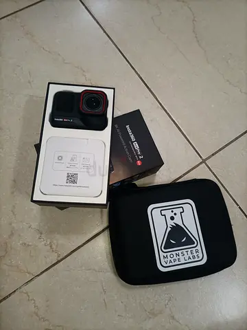 Insta 360 ace pro 2 with vloging pack,Original memory card, wireless mic, chest mount, 3 in 1 tripod