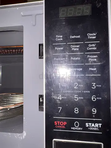 Brand new but some scratches countertop microwave oven -